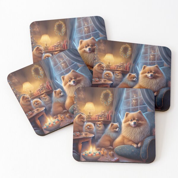 Item preview, CHRISTMAS DOGS: pomeranian special christmas edition designed and sold by Arthoughts.