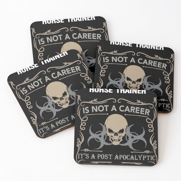 Item preview, HORSE TRAINER is not a career, It's a post apocalyptic Survival Skill designed and sold by Conor6Dalla.