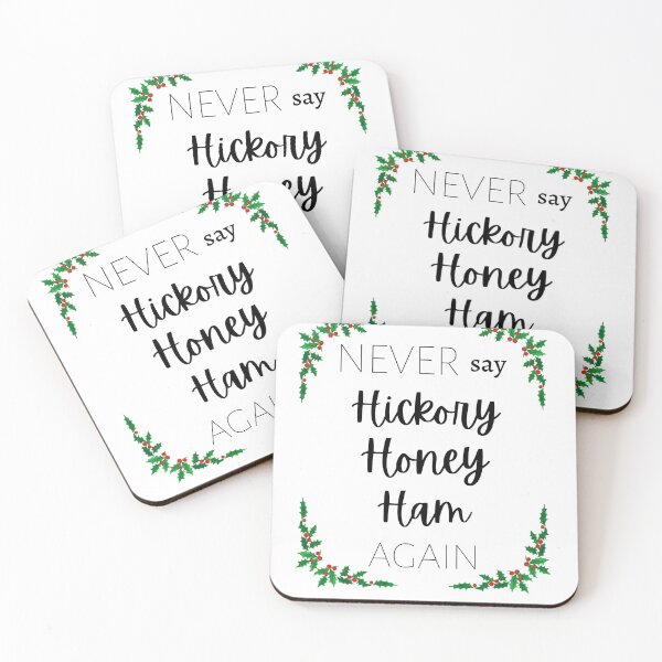 Item preview, Never Say Hickory Honey Ham Again - Christmas Design designed and sold by LisaMichelleArt.