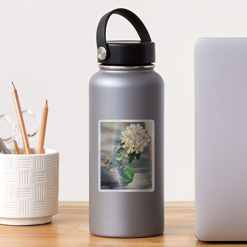 Item preview, Holographic Sticker designed and sold by WildRootsArt.