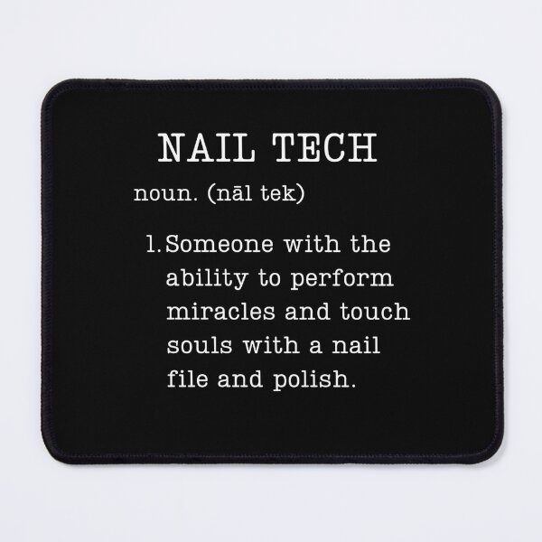 Item preview, Funny Nail Tech Definition Dictionary Gift for Nail Artists designed and sold by WUOdesigns.