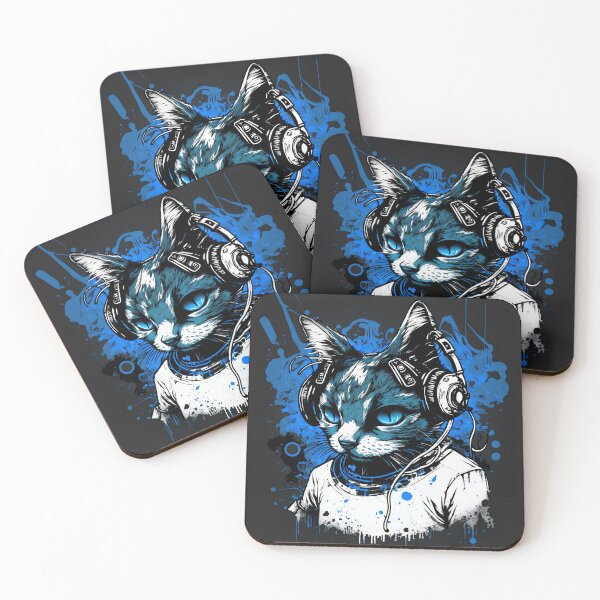Item preview, cat hears music designed and sold by MAV-Arts.