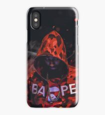 PnB Rock Bape Fire iPhone Case