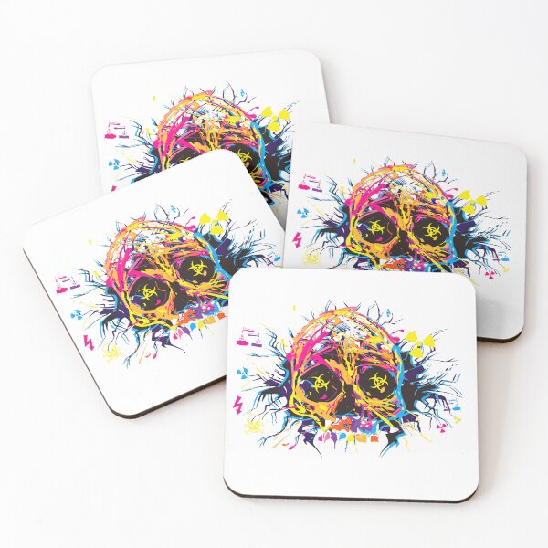 Item preview, Abstract Bio Hazard Skull designed and sold by SpotWarehouse.