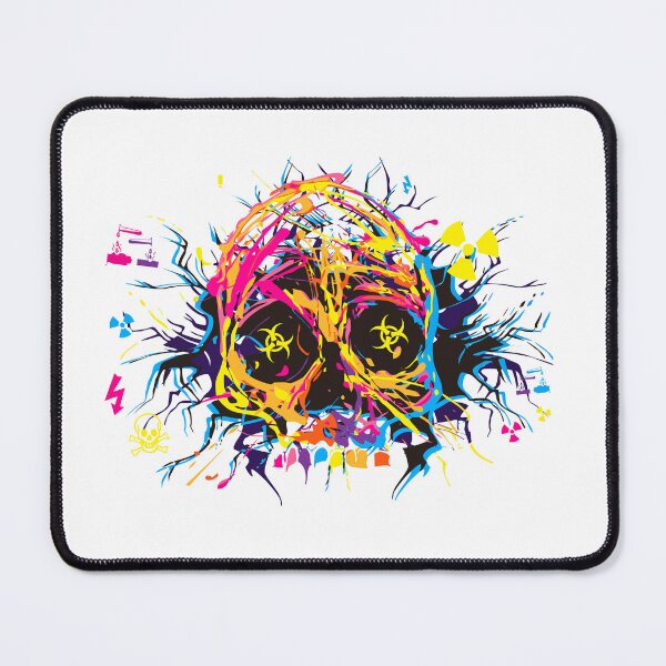 Item preview, Abstract Bio Hazard Skull designed and sold by SpotWarehouse.