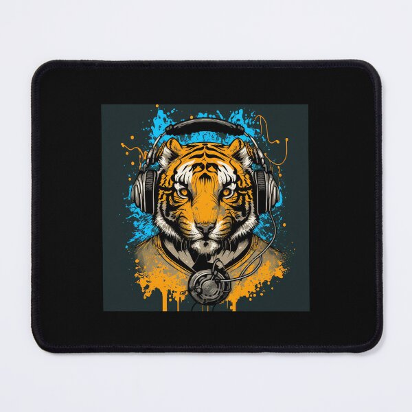 Item preview, Tiger listens to music designed and sold by MAV-Arts.