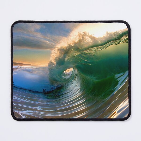 Item preview, Riding a wave in Santa Cruz designed and sold by mikecosper.