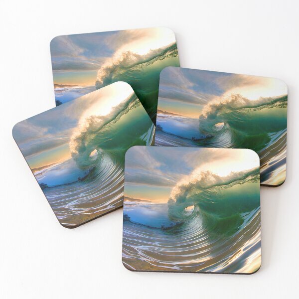Item preview, Riding a wave in Santa Cruz designed and sold by mikecosper.