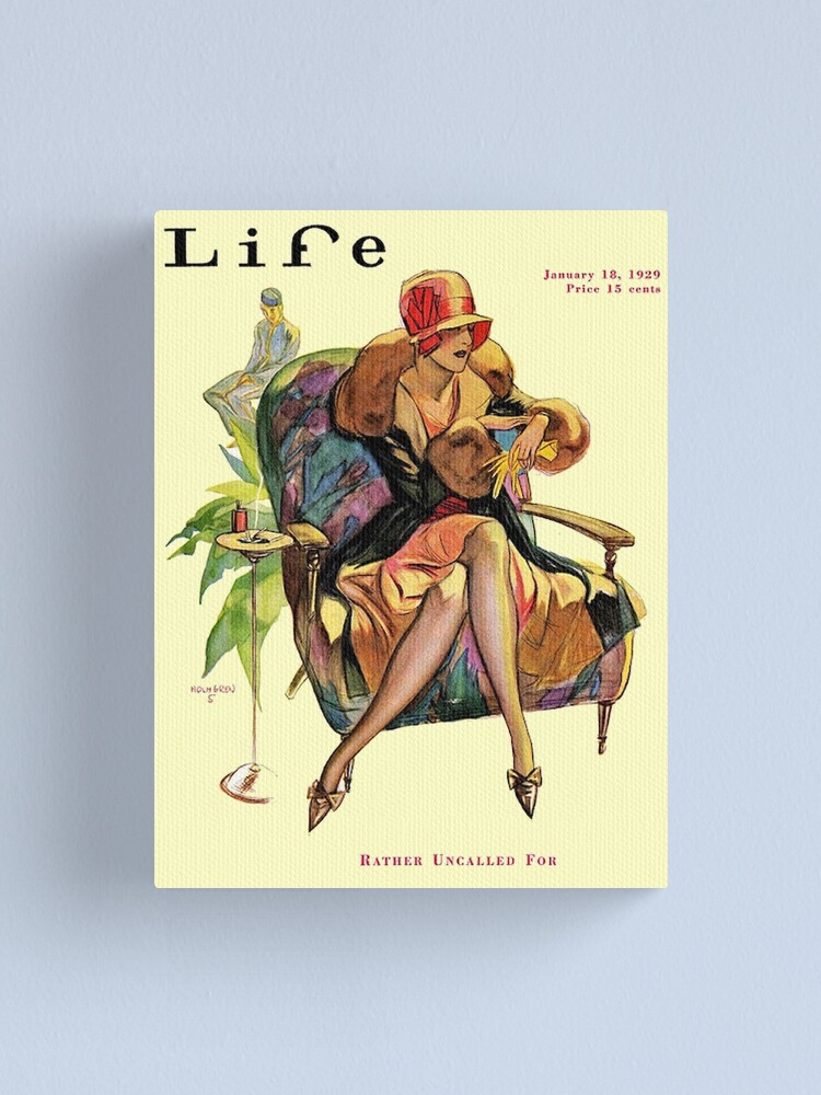 LIFE : Vintage 1929 Magazine Cover Advertising Print
