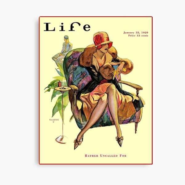 Item preview, LIFE : Vintage 1929 Magazine Cover Advertising Print designed and sold by posterbobs.