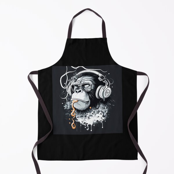 Item preview, Drooling monkey listens to music designed and sold by MAV-Arts.