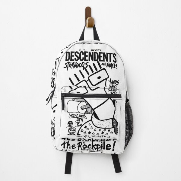 Artikelvorschau, Flyer zur Punkshow „The Descendents“ entworfen und verkauft von Dennis Purcell.