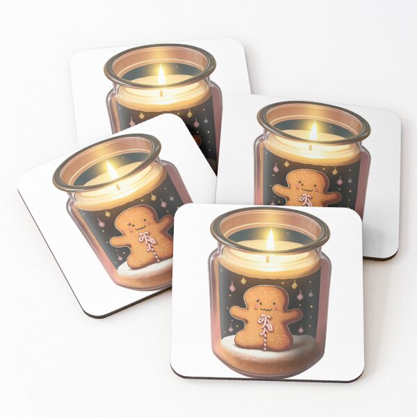 Item preview, Ginger Bread Man Candle Sticker designed and sold by Itis-Whatitis.