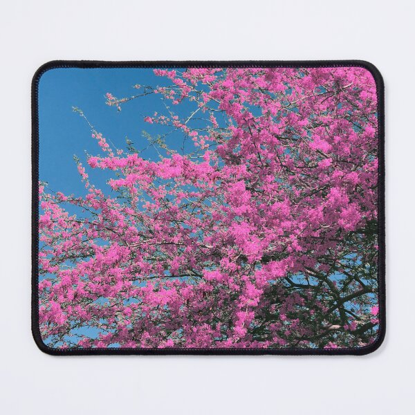 Item preview, Pink Flowering Tree In Teal Blue Sky designed and sold by DEC02.