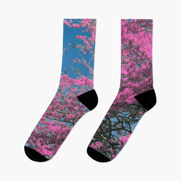 Item preview, Pink Flowering Tree In Teal Blue Sky designed and sold by DEC02.