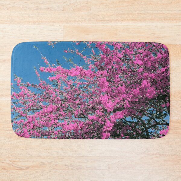 Item preview, Pink Flowering Tree In Teal Blue Sky designed and sold by DEC02.