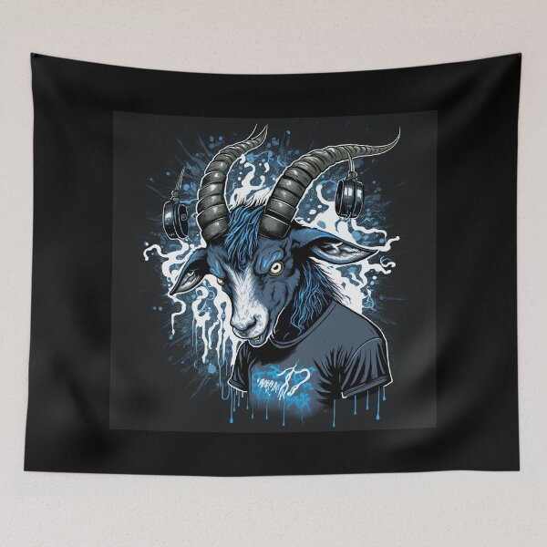 Item preview, Crazy goat listens to music designed and sold by MAV-Arts.