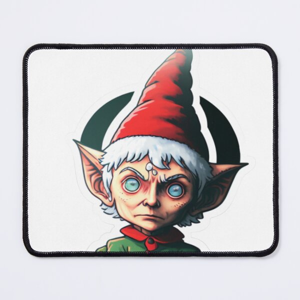 Item preview, Elf Christmas Red Hat Sticker designed and sold by Itis-Whatitis.