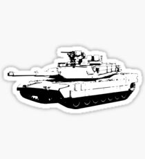US Army M1 Abrams Main Battle Tank Sticker