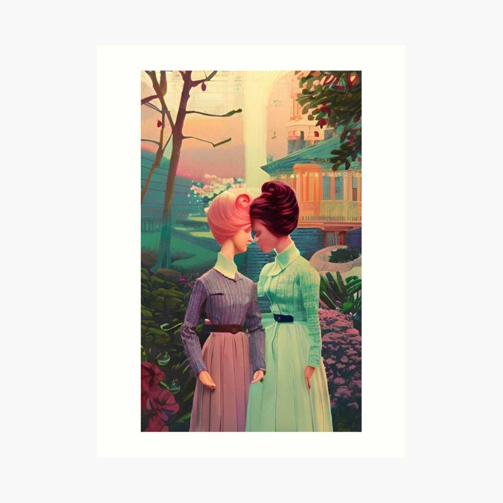 50s Vintage Lesbian Print