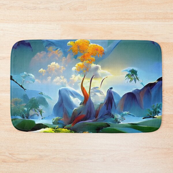 Item preview, Abstract Dreamscape: A Surreal Fantasy in Vivid Colors designed and sold by artmanikin.