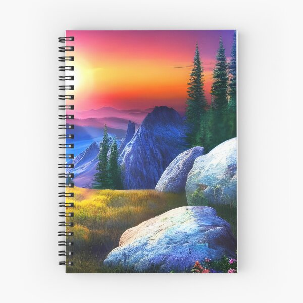 Item preview, Mountain Sunset Background designed and sold by The Love Quill.