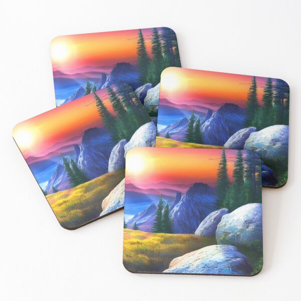 Item preview, Mountain Sunset Background designed and sold by The Love Quill.