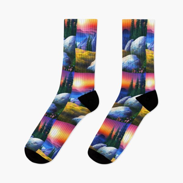 Item preview, Mountain Sunset Background designed and sold by The Love Quill.