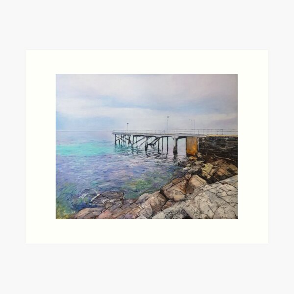 Item preview, View from the Second Valley Path designed and sold by ChristineDavisArt.