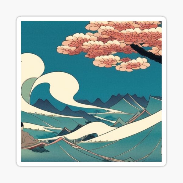 Item preview, Ukiyo-e picture of floating world  designed and sold by DesignAFind.
