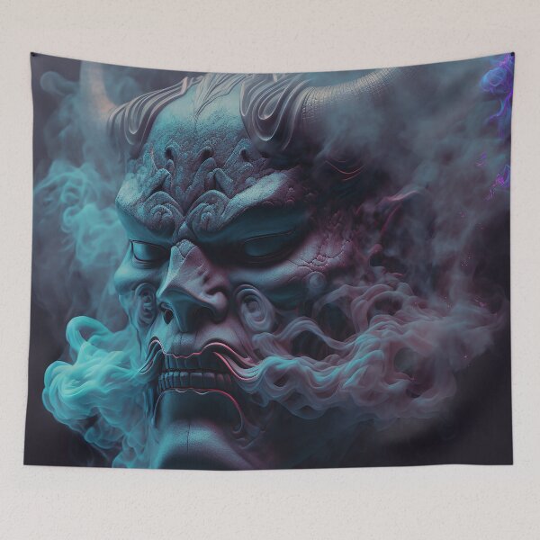 Item preview, Oni Mask of Smoke designed and sold by GummywormDesign.