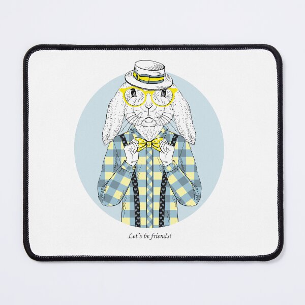 Item preview, Rabbit In A Hat And Bowtie designed and sold by SpotWarehouse.