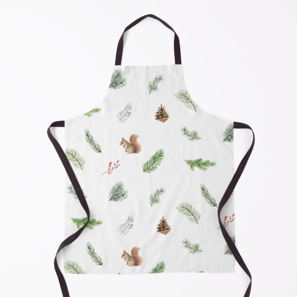 Item preview, Watercolor Pine Branches, Pinecones, Squirrel designed and sold by silviaol.