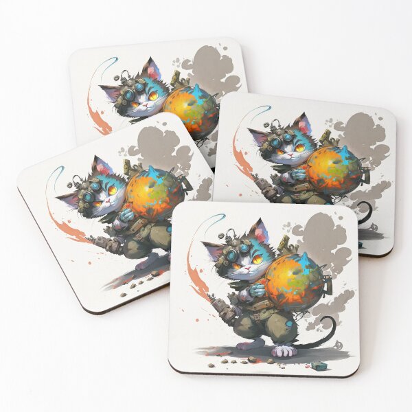 Item preview, Meet Artificer Cat! – Dungeons and Dragons Style Merchandise designed and sold by GeekPsychology.