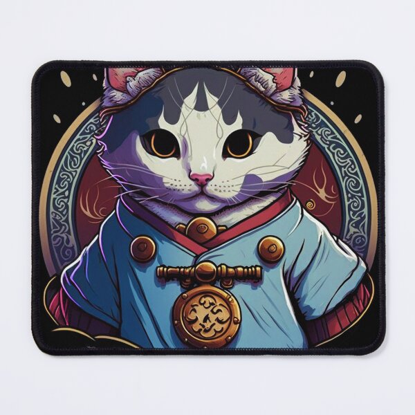 Item preview, Cat Monk designed and sold by Ajolan.