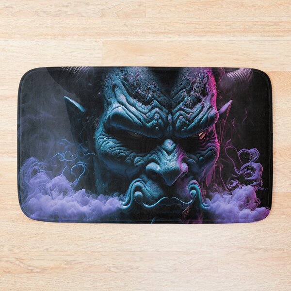 Item preview, Purple Smoke Oni Mask designed and sold by GummywormDesign.