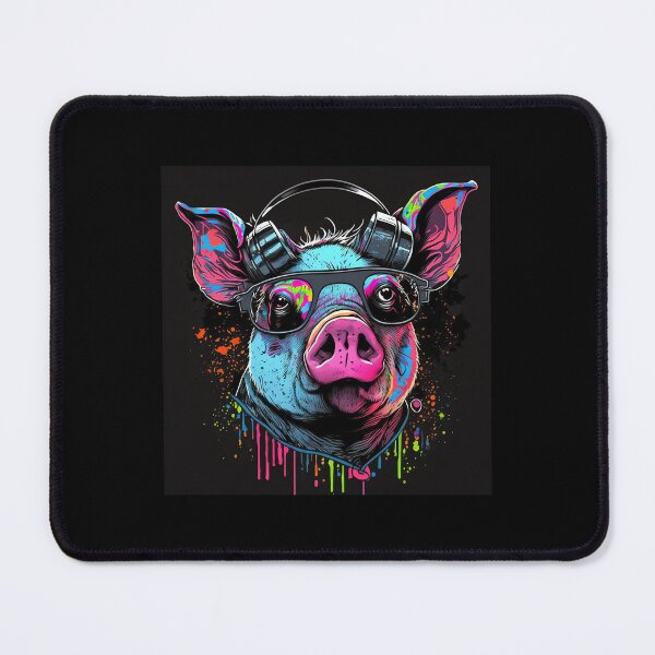 Item preview, Pig listens to music designed and sold by MAV-Arts.
