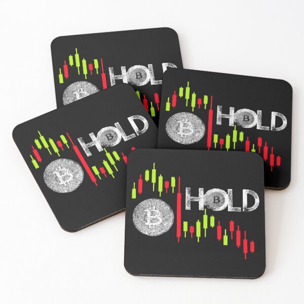 Item preview,  Hold BTC, Crypto Crush,  designed and sold by saimzgraphics.