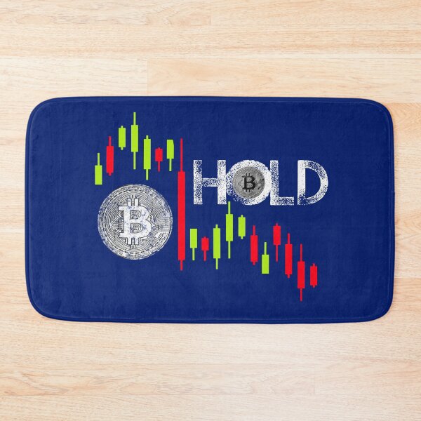 Item preview,  Hold BTC, Crypto Crush,  designed and sold by saimzgraphics.