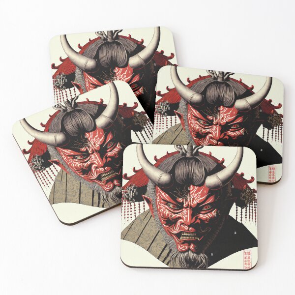 Item preview, Red Oni Mask designed and sold by GummywormDesign.