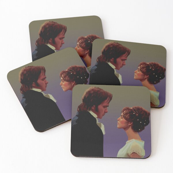 Item preview, Pride and Prejudice Lizzie and Darcy designed and sold by ptaradactyl.