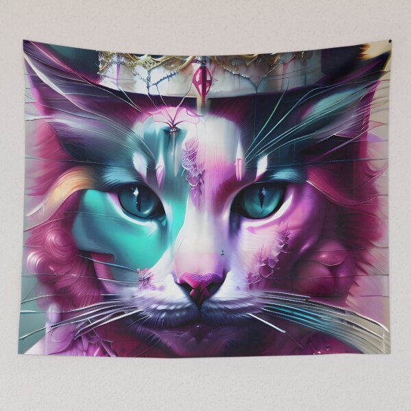 Item preview, Royal Cat - Modern digital art designed and sold by Ai-michiart.