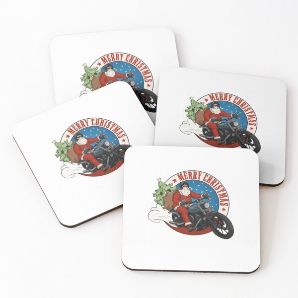 Item preview, Copy of santa biker shirt merry christmas christmas ornament bike santa claus biker santa christmas gift designed and sold by Sophistical.