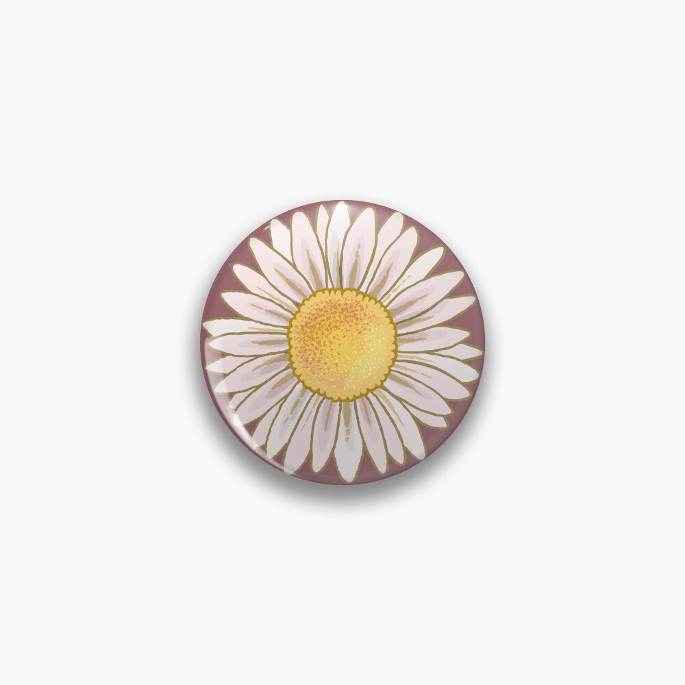 Pink Daisy Sticker for Sale by Royal Sass