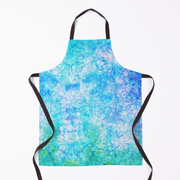 Item preview, Seashell Mandala pattern blue green  designed and sold by kspfeif.