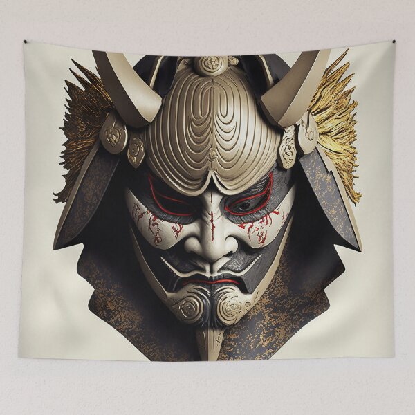 Item preview, Mask of the Samurai designed and sold by GummywormDesign.