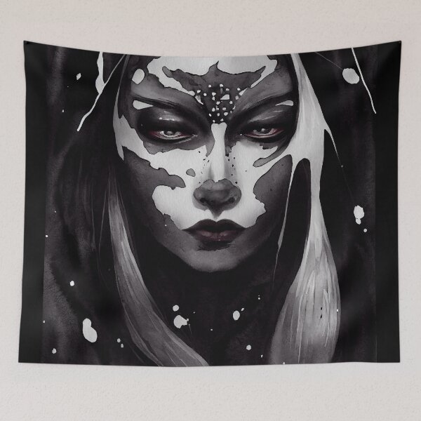 Item preview, Drow with Vitiligo designed and sold by Red-Alien.