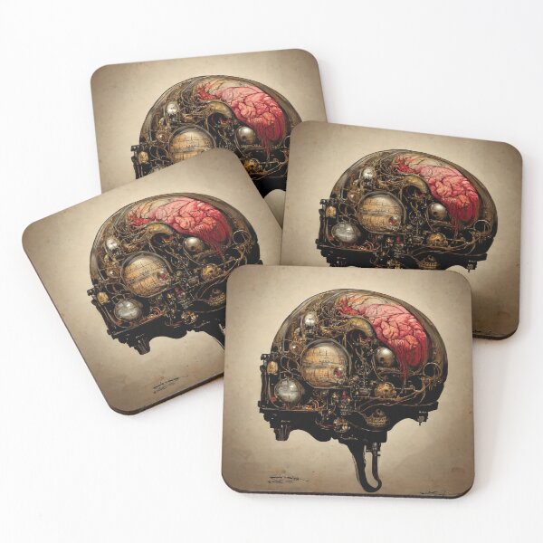 Item preview, Steampunk Brain designed and sold by Artsytee Lab.