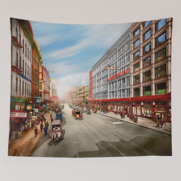Item preview, City - Chicago, IL - Chicago's Shopping destination 1895 designed and sold by Mike Savad Photography.