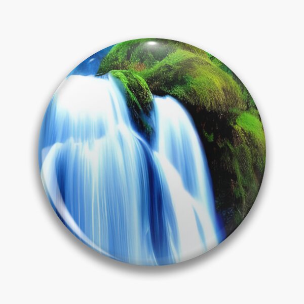 Item preview, Beautiful Waterfalls Artwork designed and sold by The Love Quill.